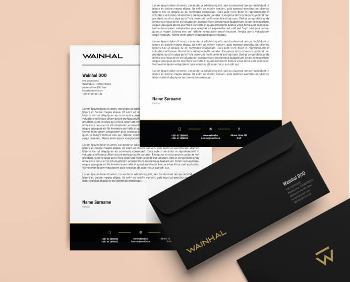 Branding for Wainhal - Memorandum - Mineweb Studio